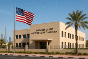 وقت سفارت آمریکا و کانادا در دبی